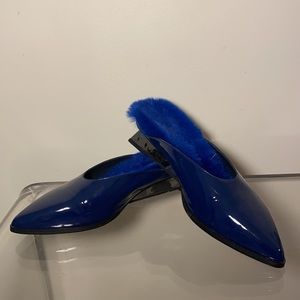 United Nude lev mia cobalt loafers